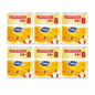 Perfex Peach Super Promo toalettpapír 6 csomag – 24+8 tekercses, 3 rétegű, barack illatú, 192 tekercses kiszerelés