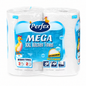 Perfex Mega XXL Kitchen Towel konyhai papírtörlő – 2 tekercs, 2 rétegű, nagy nedvszívó képességű, többcélú