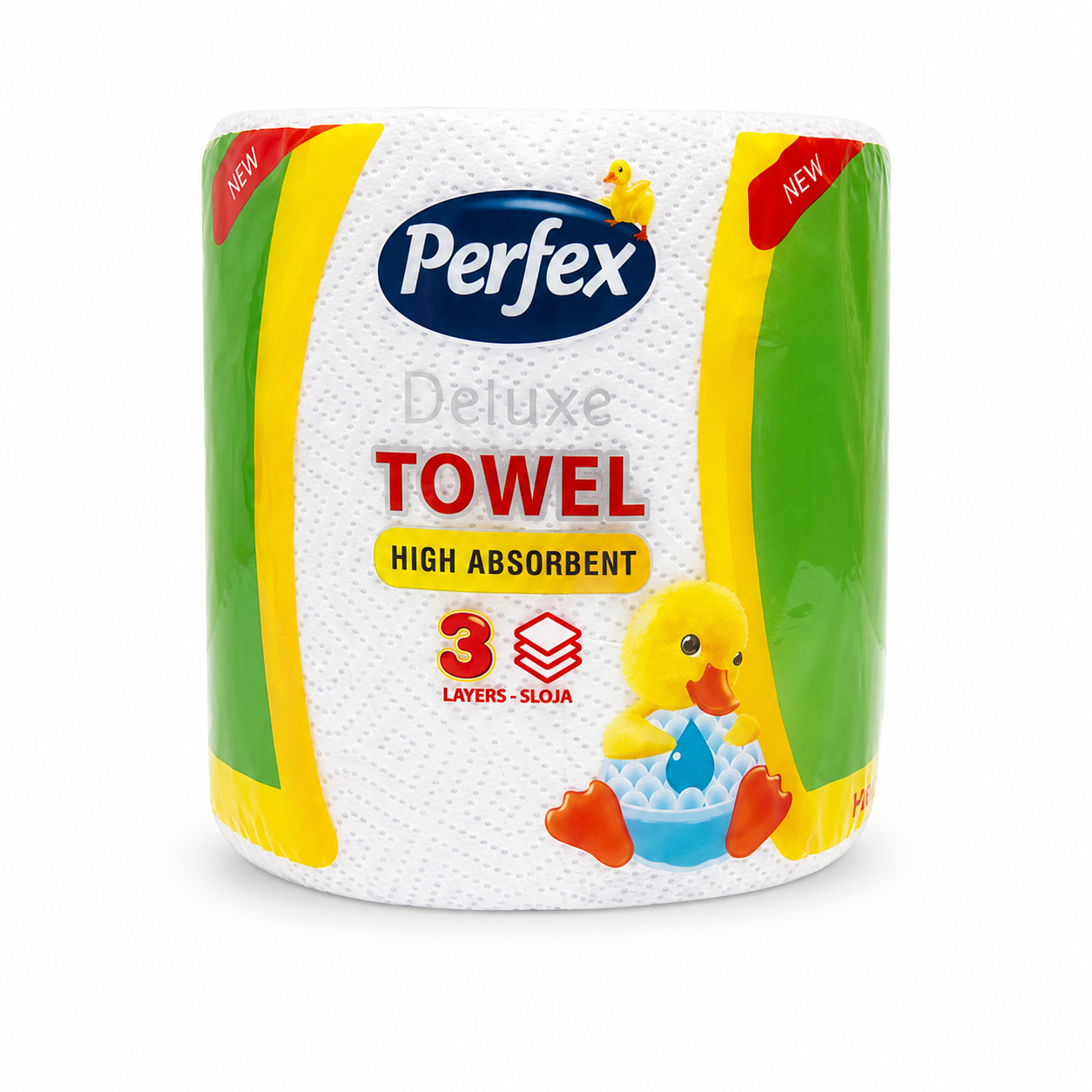 Perfex Deluxe Towel High Absorbent papírtörlő – 3 rétegű, extra nedvszívó háztartási törlő