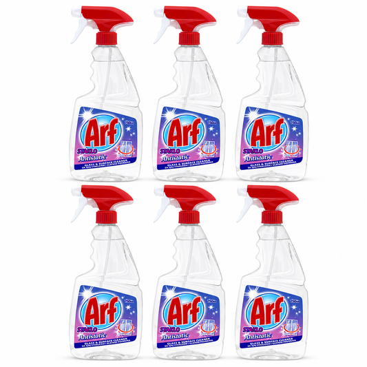 Arf Staklo Antistatic üveg- és felülettisztító spray 650 ml – 6 db-os csomag