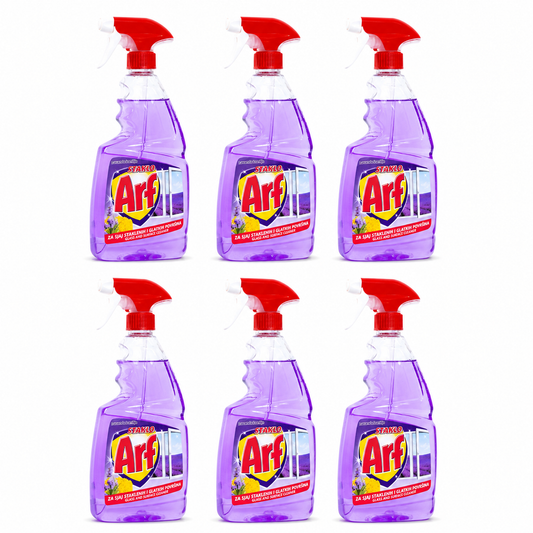 Arf Staklo Lavanda üveg- és felülettisztító spray 650 ml – 6 db-os csomag