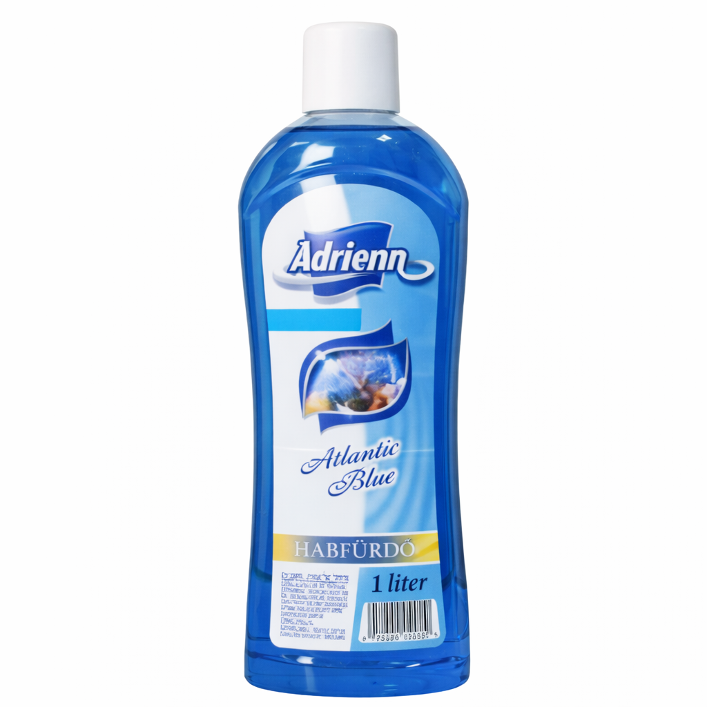 Adrienn Atlantic Blue habfürdő 1L – Friss illatú, hidratáló fürdőélmény