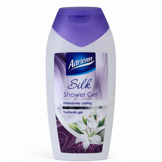 Adrienn Silk krémes tusfürdő 300 ml – Selymes bőr és intenzív ápolás minden nap