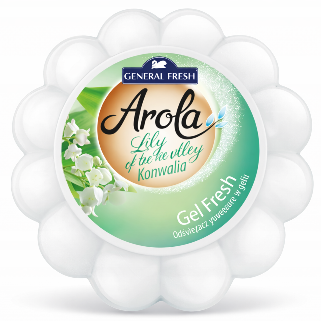 General Fresh Arola Lily of the Valley légfrissítő gél – gyöngyvirág illat 150g