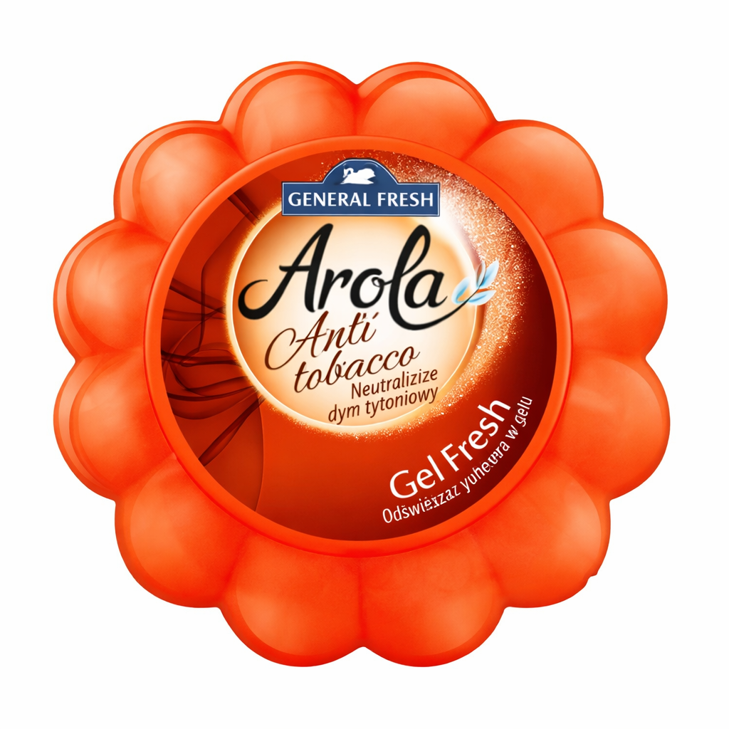 General Fresh Arola Anti Tobacco gél légfrissítő – dohányfüst semlegesítő 150g