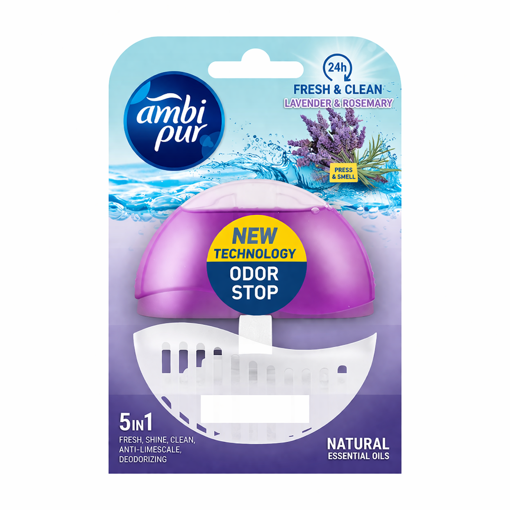 Ambi Pur WC illatosító  – levendula és rozmaring illat 1x55ml