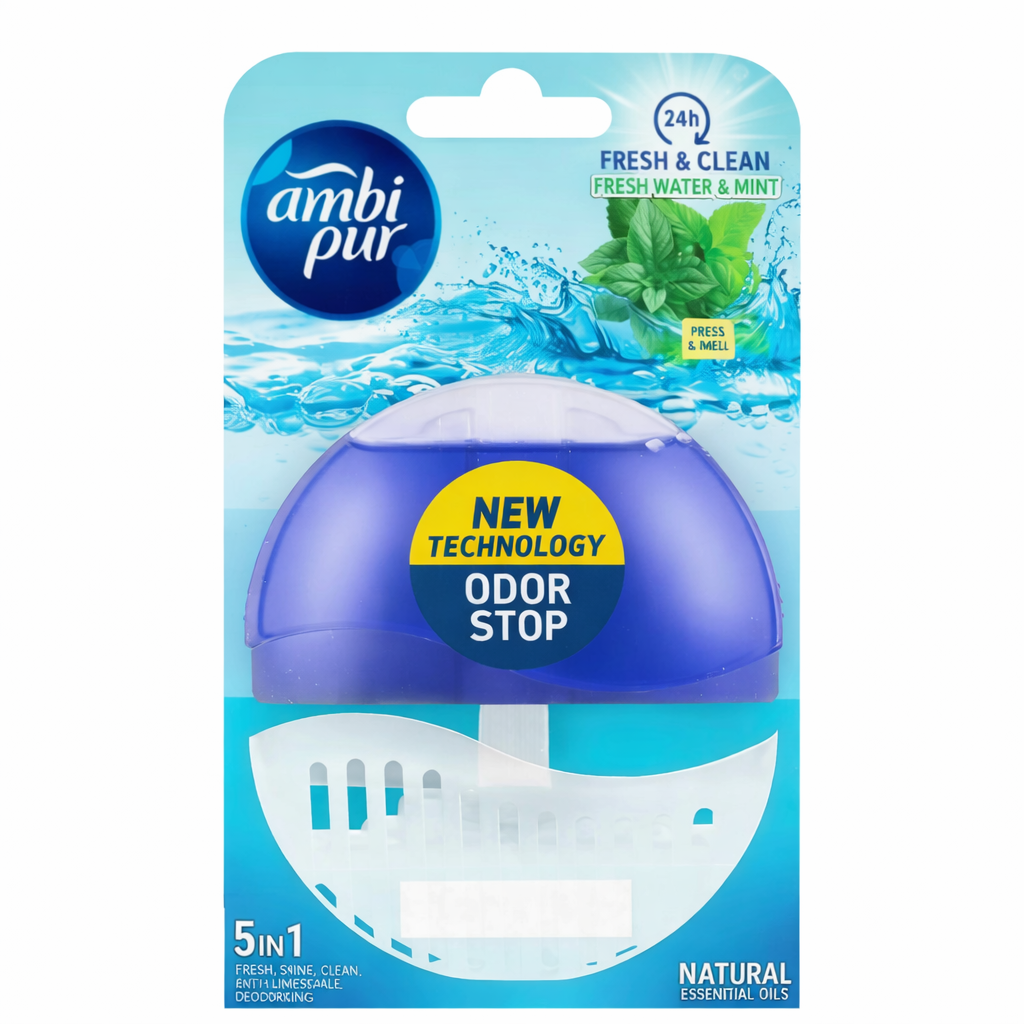 Ambi Pur WC illatosító – víz és  menta illat 1x55ml