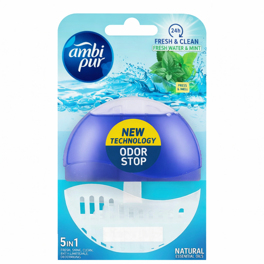 Ambi Pur WC illatosító – víz és  menta illat 1x55ml