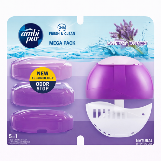 Ambi Pur légfrissítő utántöltő Lavender & Rosemary 4db – levendula & rozmaring