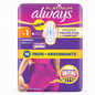 Always Platinum Ultra Normal egészségügyi betét szárnyakkal – 16 db (Méret 1, könnyű/közepes napokra)