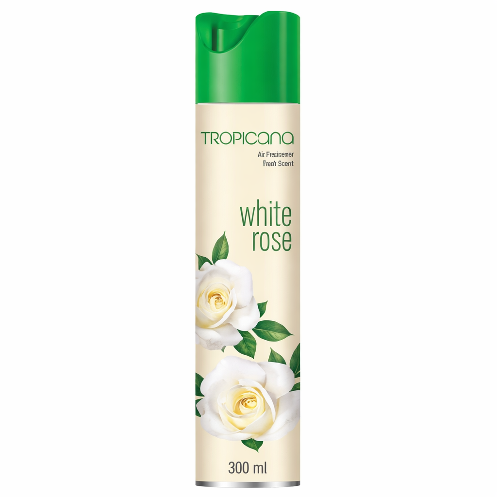 Tropicana White Rose légfrissítő spray 300ml – Fehér rózsa illat