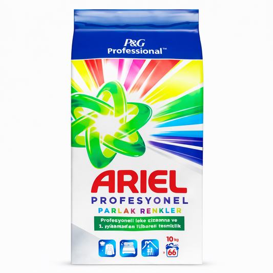 Ariel Professional Color mosópor 10 kg (kb. 66 mosás) – professzionális tisztítás színes ruhákhoz