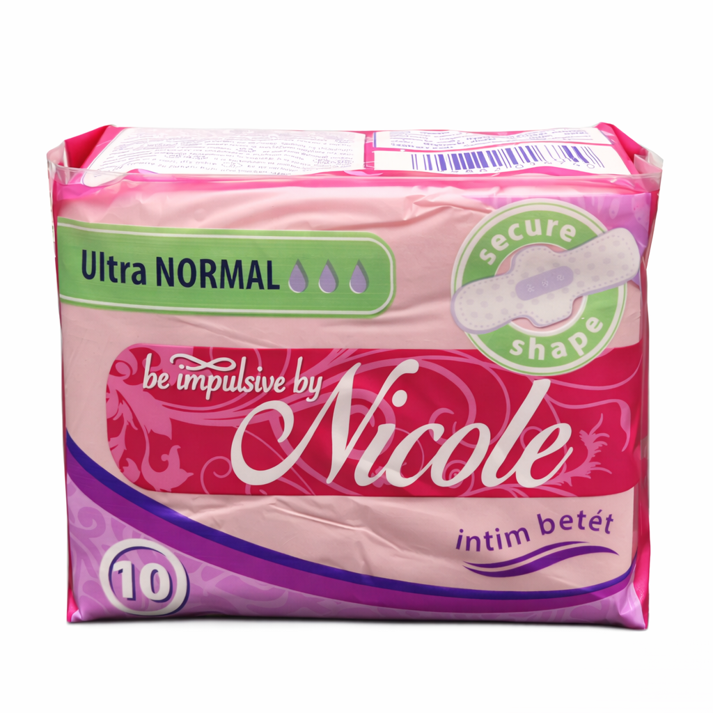 Nicole intim betét Ultra Normal 10 db – Kényelmes és diszkrét védelem mindennapokra