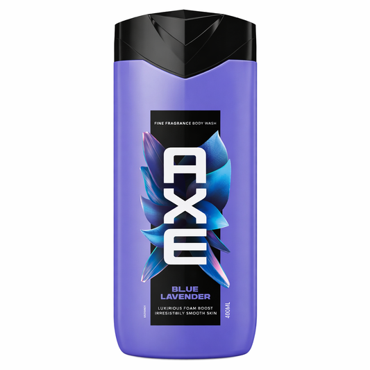 AXE Blue Lavender Tusfürdő 400 ml – Fine Fragrance Body Wash, Prémium Levendulás Férfi Tusfürdő