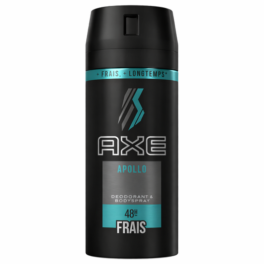 AXE Apollo Dezodor Bodyspray – 48H Frissesség, Férfi Testpermet Friss Illattal