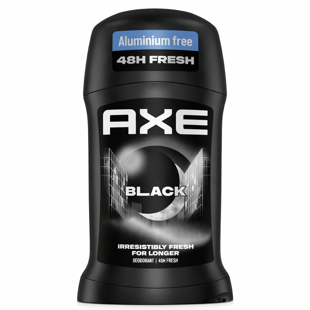 AXE Black Stift Dezodor 50 ml – Aluminium Free, 48H Frissesség Férfiaknak