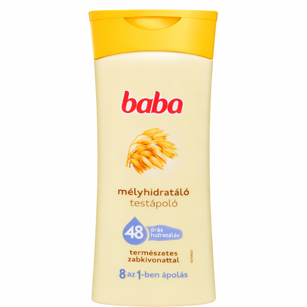 Baba Mélyhidratáló Testápoló Zabkivonattal 400 ml
