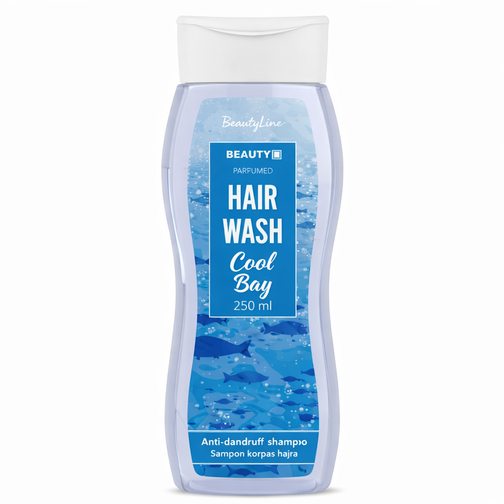 Beauty Line Cool Bay Korpásodás Elleni Sampon 250 ml – Hatékony Fejbőrtisztítás és Frissítő Ápolás
