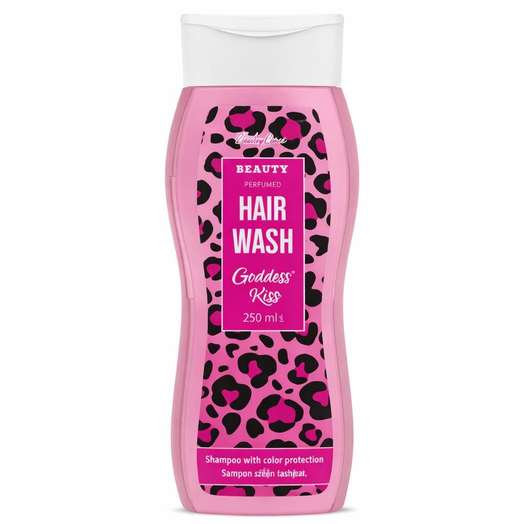 Beauty Line Goddess Kiss Parfümös Sampon Színezett Hajra 250 ml – Hosszan Tartó Illat és Színvédelem