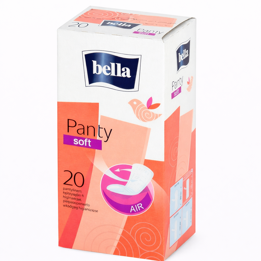 Bella Panty Soft tisztasági betét (20 db) – Extra puhaság és mindennapi komfort