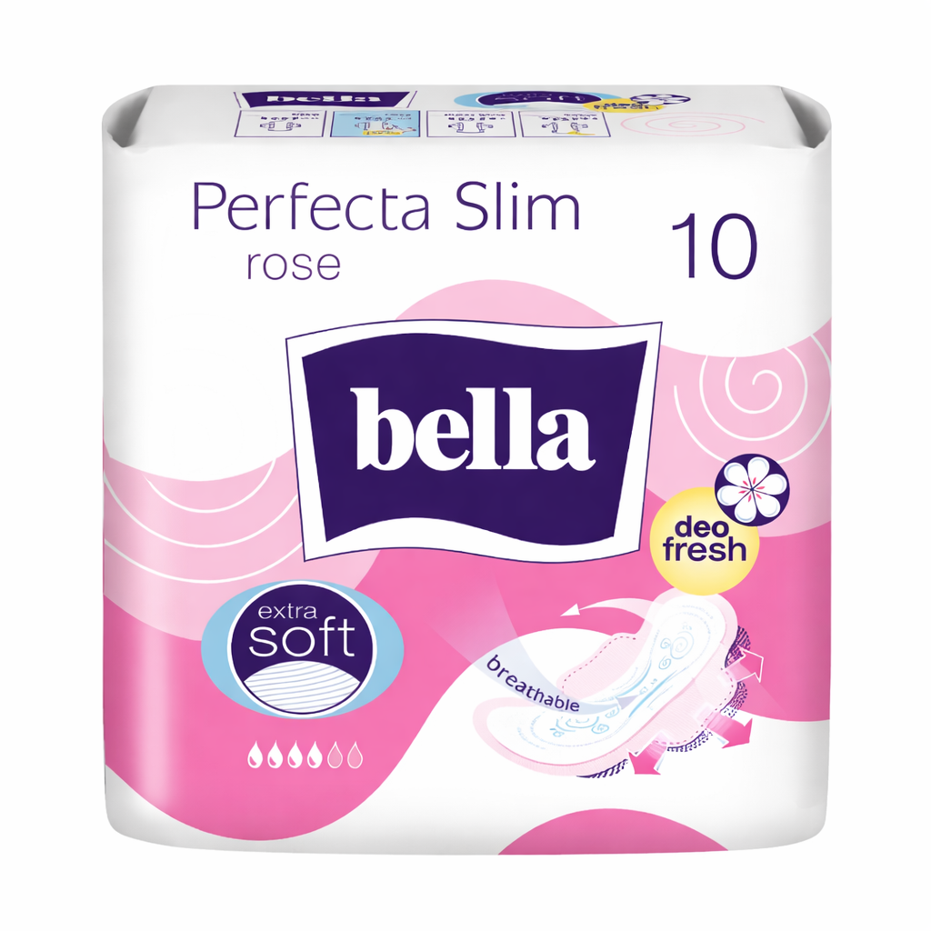 Bella Perfecta Slim Rose betét – frissesség, kényelem és diszkrét védelem