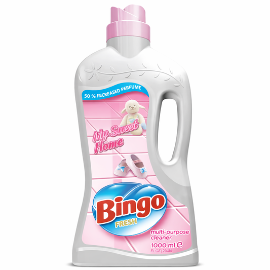 Bingo Fresh My Sweet Home általános tisztítószer 1000 ml – hosszan tartó, kellemes illattal