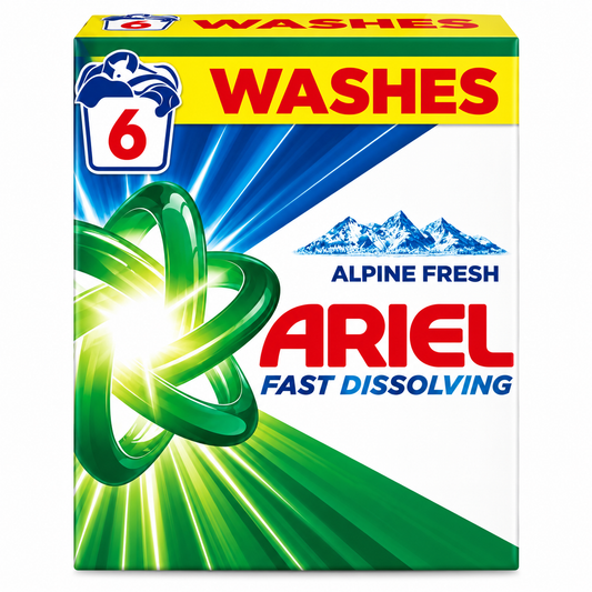 Ariel Alpine Fresh mosópor – 6 mosás