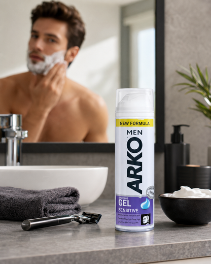 Arko Men Sensitive borotvagél 200 ml – Érzékeny bőrre