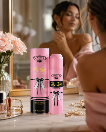 Cuba My Love Női Parfüm 100 ml – Eau de Parfum, Romantikus és Nőies Illat