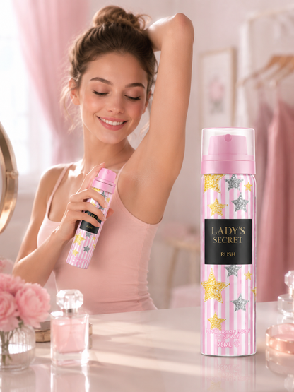 Lady’s Secret Rush Deo Spray 75 ml – női parfümdezodor