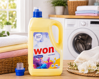 Won Color Splash Mosógél 4,8 L (80 mosás) – Színes ruhákhoz