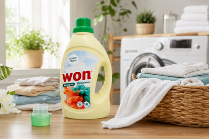 Won Crystal White Mosógél 1,4 L (23 mosás) – Fehér ruhákhoz