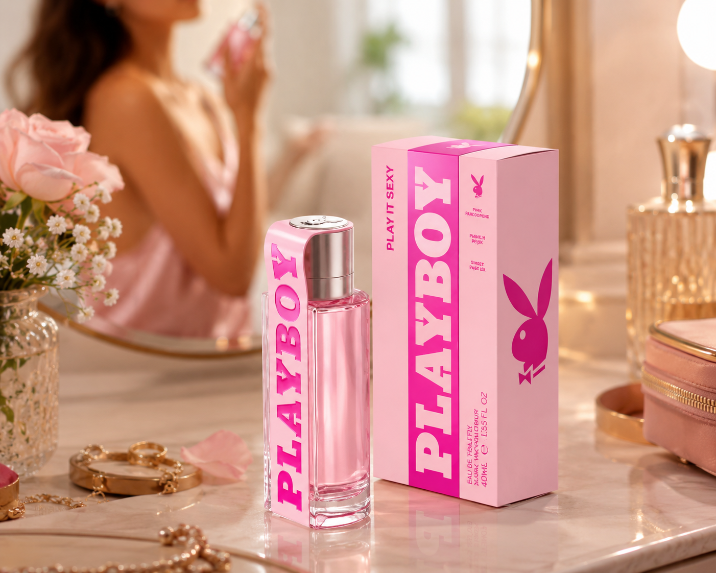 Playboy Play It Sexy Női Parfüm 40 ml – Édes, Virágos Illat Elegáns Nőknek