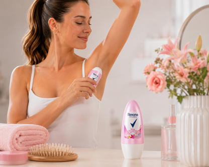 Rexona MotionSense Sexy Bouquet Golyós Dezodor 50 ml – 48 Órás Izzadásgátló Védelem Virágos Illattal