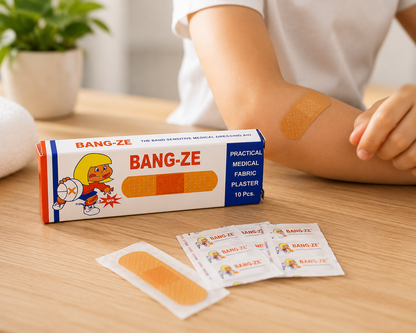 Bang-Ze Practical Medical Fabric Plaster sebtapasz 10 db – textil ragtapasz csomag