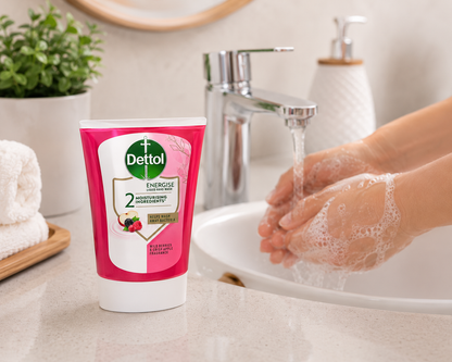 Dettol Energise folyékony kézmosó – Wild Berries & Crisp Apple illat, 250 ml