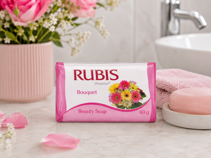 RUBIS Virágos Illatú Szappan 60 g – gyengéd tisztítás és elegáns illat