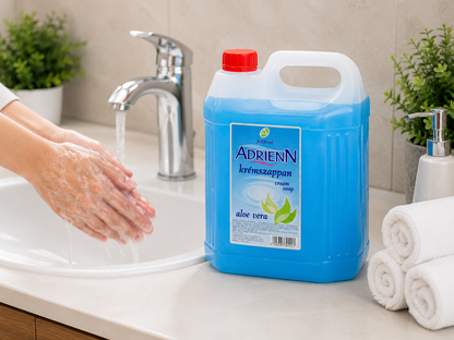 Adrienn Aloe Vera krémszappan 5 L – hidratáló folyékony szappan utántöltő