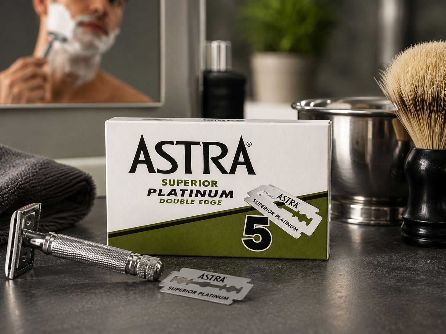 Astra Superior Platinum Double Edge borotvapenge – 5 db