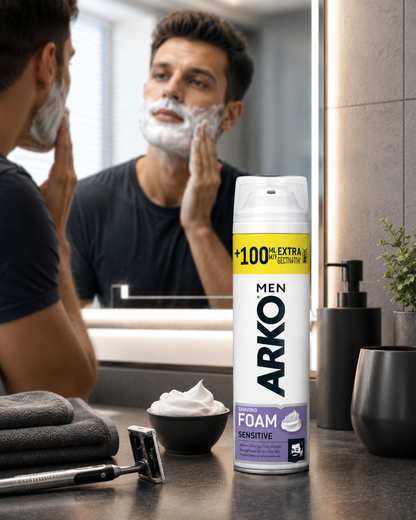 Arko Men Sensitive borotvahab 300 ml – érzékeny bőrre +100 ml extra