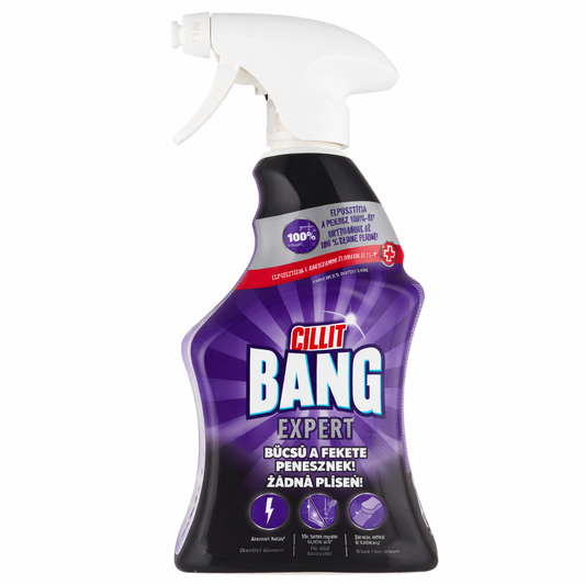 Cillit Bang Penészeltávolító Spray 750 ml – Erős Penész és Fekete Folt Eltávolító