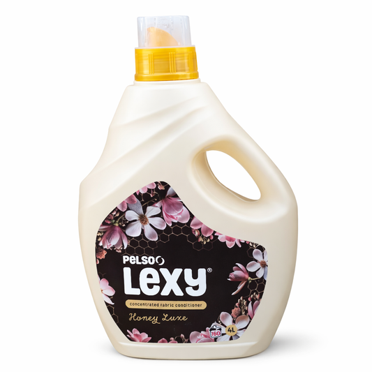 Pelső Lexy Honey Luxe Textilöblítő 4 L – Édesen virágos illat, hosszan tartó frissesség és puhaság