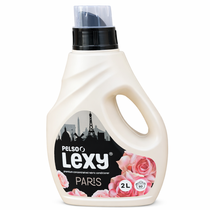 Pelső Lexy Paris elegáns, virágos illatú textilöblítő 2 L