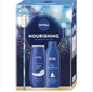 NIVEA Nourishing Ajándékcsomag – Tusfürdő és Testápoló Szett