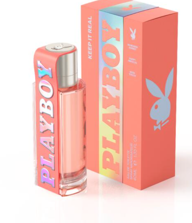 Playboy Keep It Real Női Parfüm 40 ml – Friss, Gyümölcsös-Virágos Illat