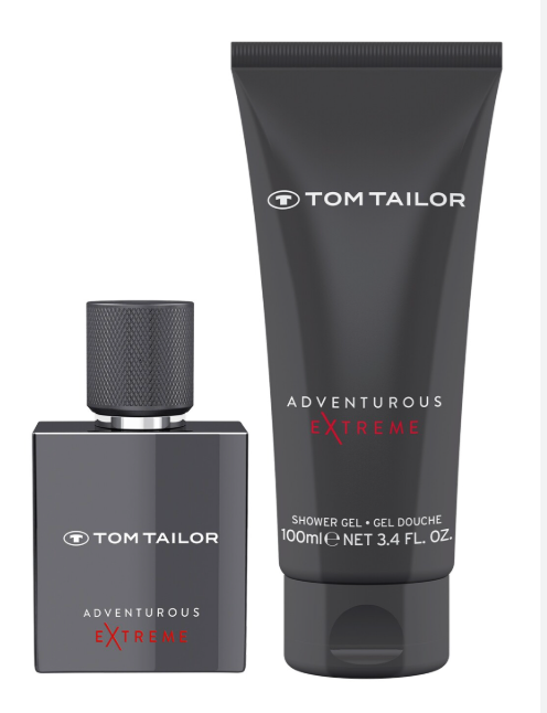Tom Tailor Adventurous Extreme ajándékcsomag (férfi parfüm + tusfürdő)