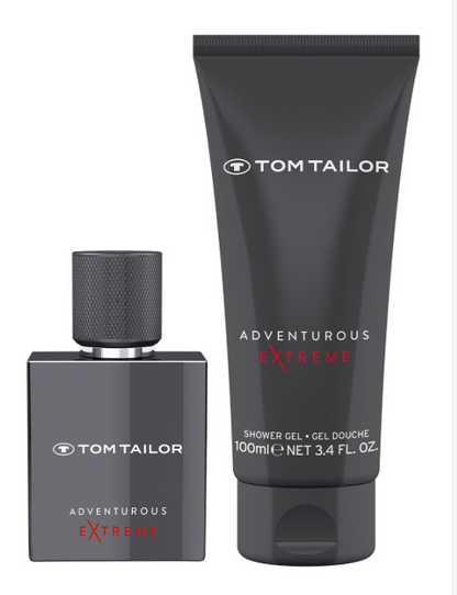 Tom Tailor Adventurous Extreme ajándékcsomag (férfi parfüm + tusfürdő)