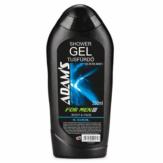 Adams Frissítő Tusfürdő Férfiaknak 330 ml – Energetizáló Tisztaság és Frissesség
