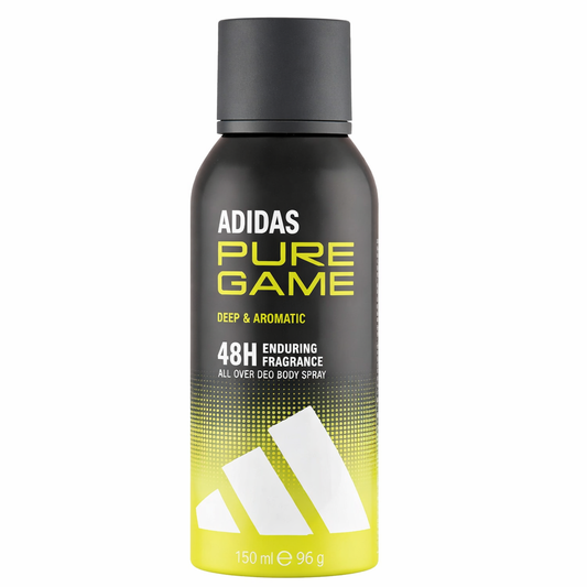 Adidas Pure Game férfi dezodor spray 150 ml – 48 órás tartós frissesség és védelem