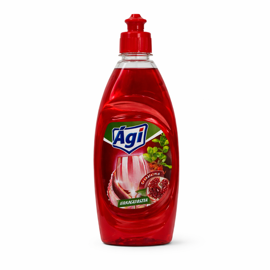 Ági Mosogatószer Gránátalma Illattal 500 ml – Hatékony Zsíroldó Tisztítás Friss Illattal